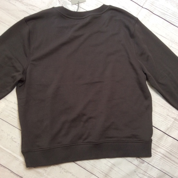 Marled French Terry Crew Neck Pull Over Size XL - Picture 5 of 10